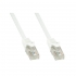 Kabel Krosowy Patchcord U/utp Cat6 1m Biały 100% Miedź